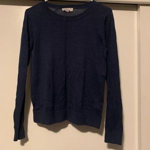 Forever 21 // navy blue long sleeve // size M